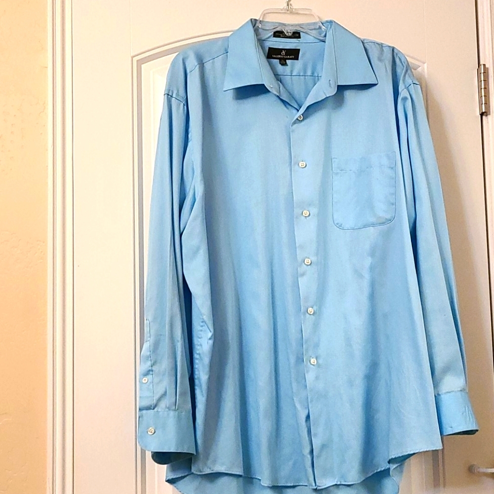 Blue dress shirt